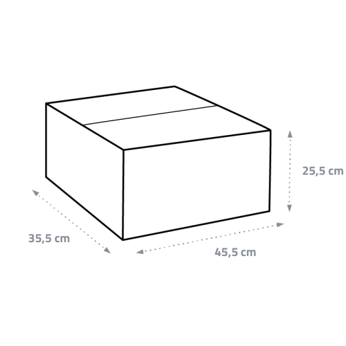 K105 (45.5 x 35.5 x 25.5 cm)